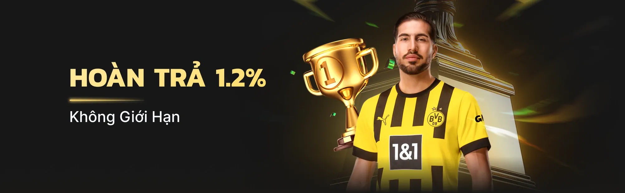 Thưởng nạp tiền hàng ngày 1xBet